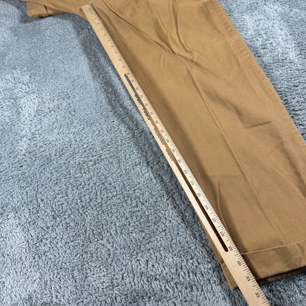 Vintage Polo Ralph Lauren Hammond Pant‎ Mens 42x30 Khaki Double Pleated Chino